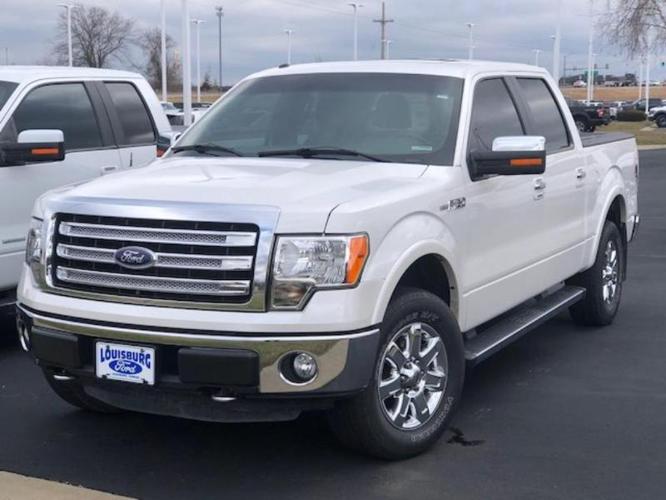 2014 ford f-150 lariat 4x4 lariat 4dr supercrew styleside 6.5 ft. sb for sale in louisburg, kansas