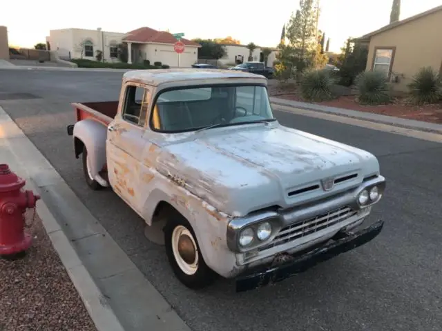 1960 ford f100,shop truck,patina,hot rod,rat rod,barn find,resto rod, 57,58,59