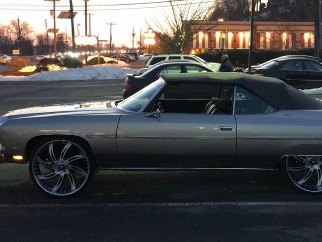1975 chevrolet caprice convertible donk forgiato chevy hot rod