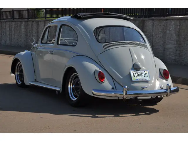 1962 cal style volkswagen beetle sliding ragtop