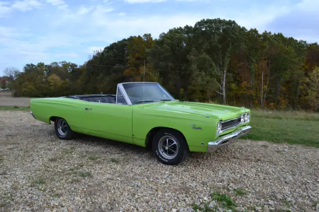 1968 plymouth satellite sport convertible mopar 383 4bbl 2 door