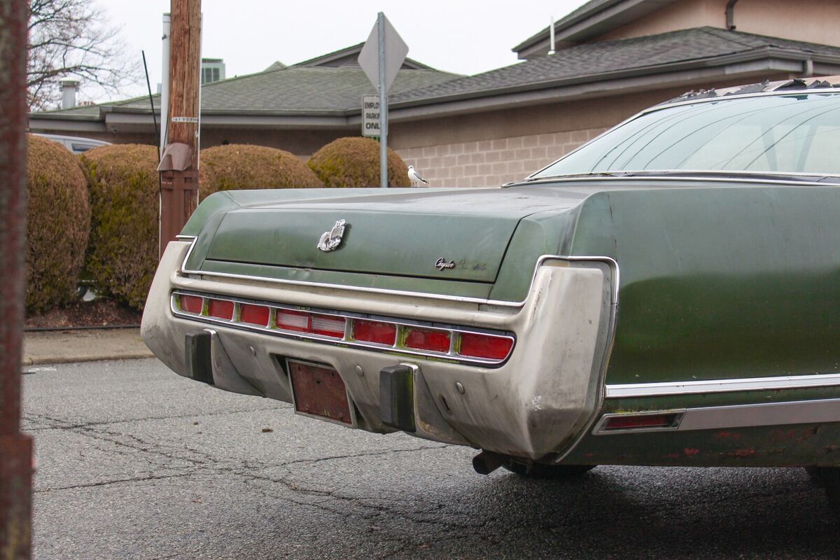 1973 chrysler new yorker 4-door hardtop 440-727 green running driving project