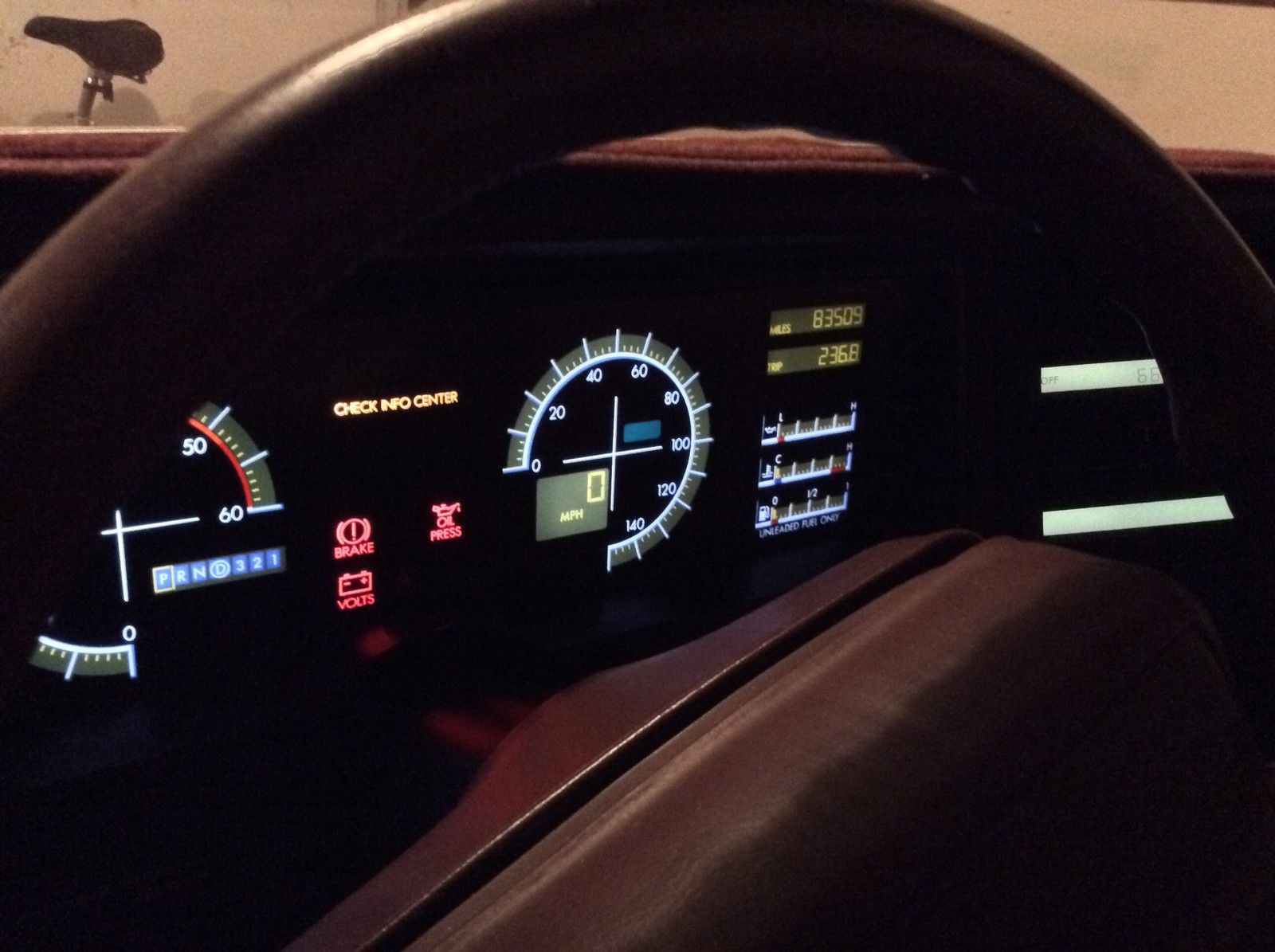 1990 cadillac allante base convertible 2-door 4.5l