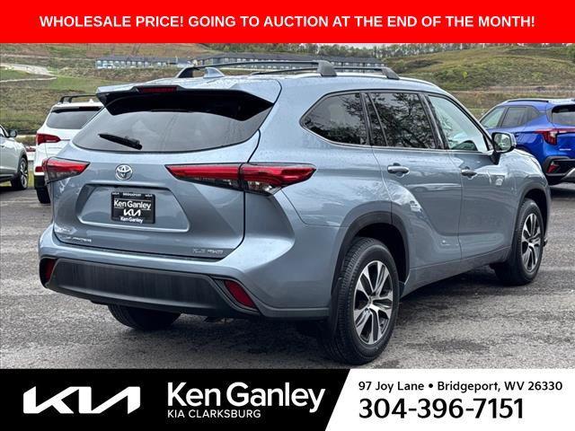 2021 toyota highlander xle