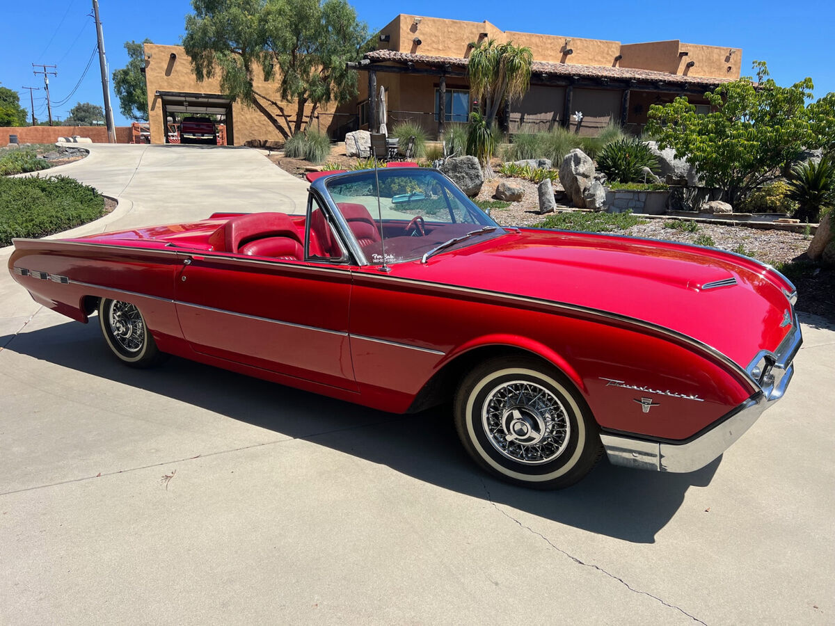 1962 ford thunderbird sports roadster, this is one of 1427 produced in 1962