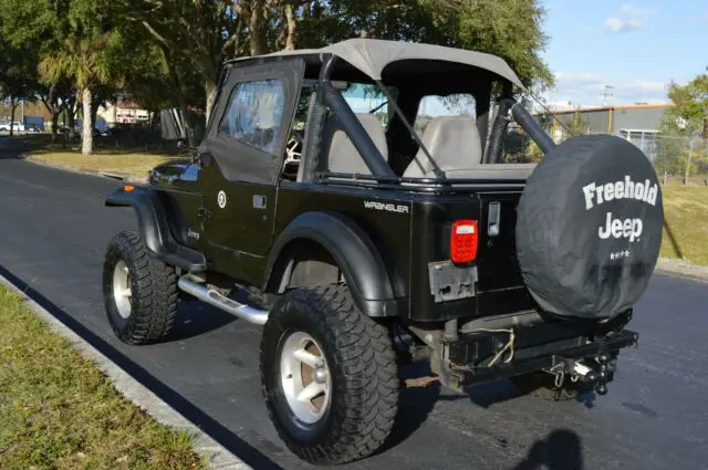1991 jeep wrangler 4x4 4.2 liter 4inch lift no rust period must see fl jeep bid