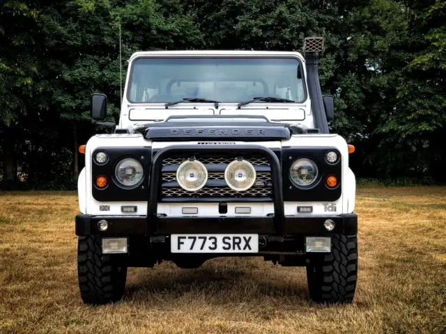 1989 classic land rover defender 200tdi 110 hi-cap pick up full restoration