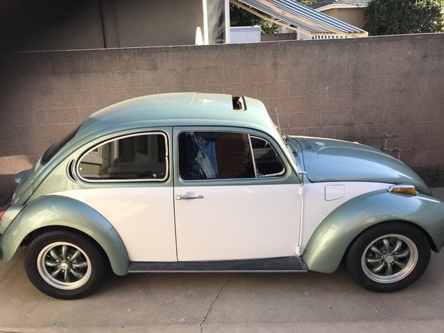 1972 volkswagen super beetle sunroof fresh paint runs well og ca plates