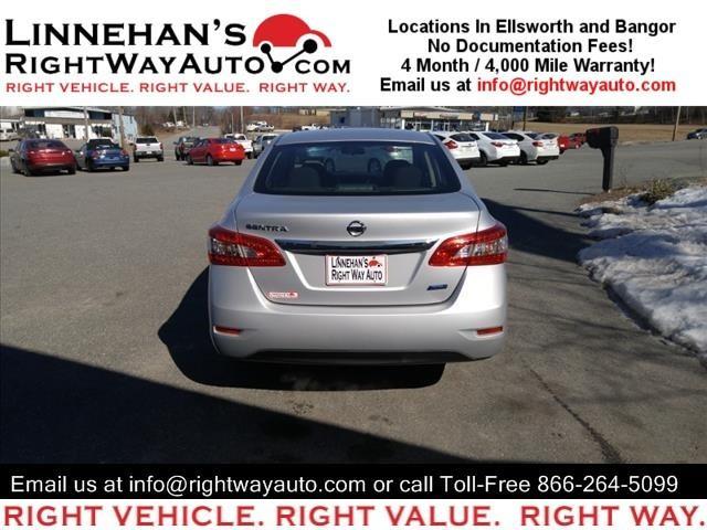 2013 nissan sentra s s 4dr sedan 6m for sale in ellsworth, maine