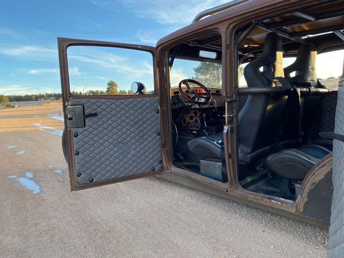 1932 dodge four door rat rod