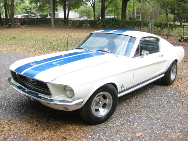 1968 ford mustang fastback barn garage find custom clone replica no reserve