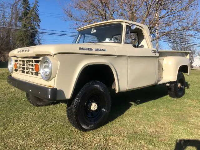 1966 dodge power wagon step side, low mi, everything works, great driver!