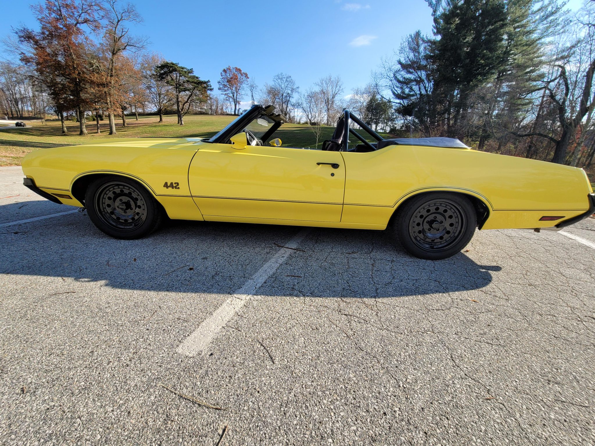 496-powered 1970 oldsmobile 442 convertible 5-speed