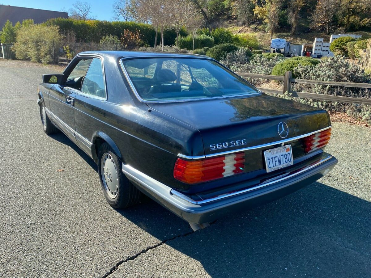 1990 mercedes 560sec clean title, california car