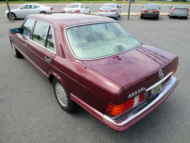 1989 mercedes-benz 420-class 420 sel 4dr sedan automatic 4-speed rwd v8 4.2l