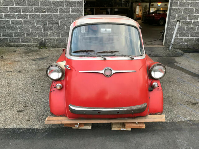 1958 bmw isetta 600 limo restoration project with parts no reserve