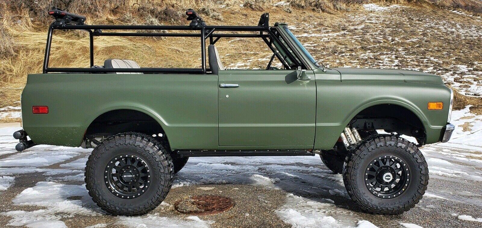 1972 chevrolet blazer army green color 5650 miles