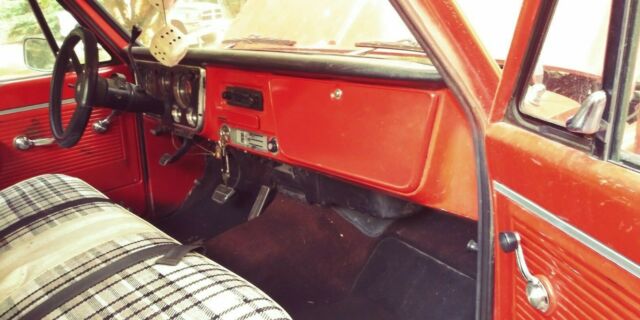 big block hugger orange gmc pickup