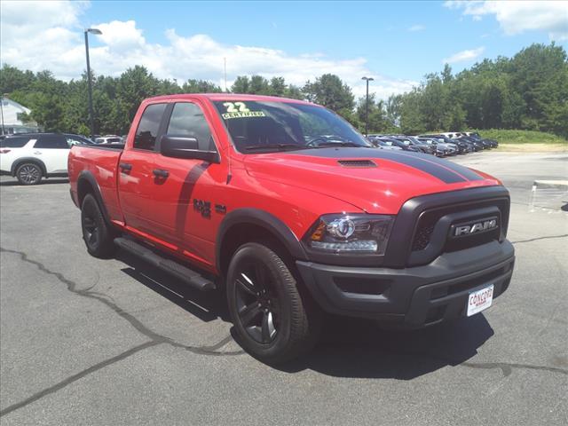 2022 ram 1500 classic warlock quad cab 4x4 6'4' box