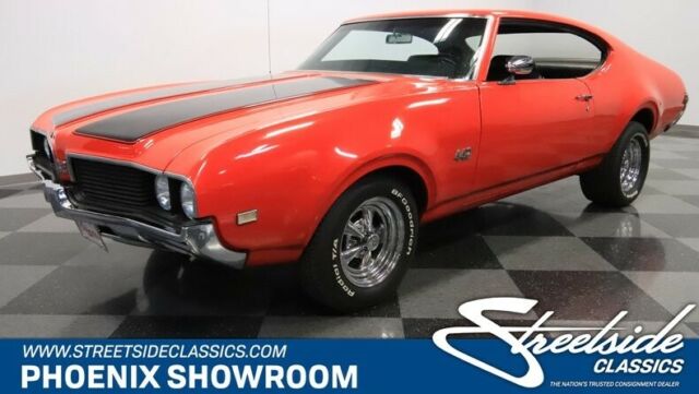 v8 auto 4-4-2 olds classic vintage collector red black edelbrock receipts big bl