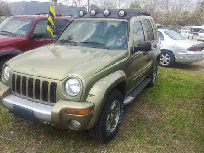 2003 jeep liberty renegade in houston, tx