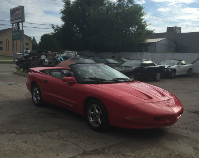 1994 firebird formula convertible, lt1 with 4l60e auto & black leather interior