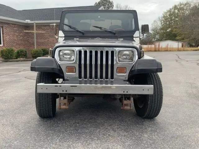 1994 jeep wrangler / yj suv black 4wd automatic se