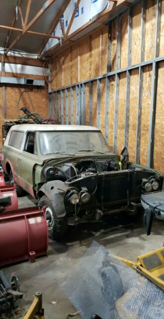 1972 gmc jimmy. chevy blazer. 4wd. v8 automatic. barn find!! 4x4. a/c. original