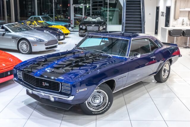 1969 chevrolet camaro rs z28 coupe 4-speed x-33 *#'s matching frame off resto* m