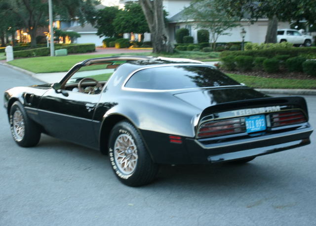 best color combo - ttop restored - 1978 pontiac trans am - 1k miles