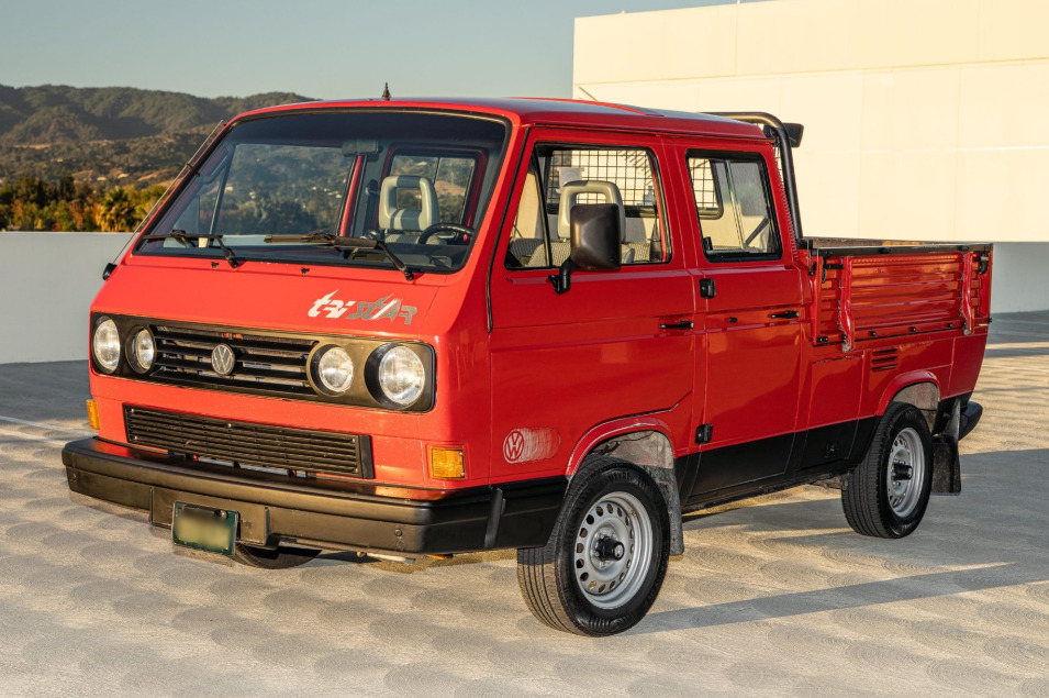 1989 volkswagen t3 doka transporter tristar 5-speed