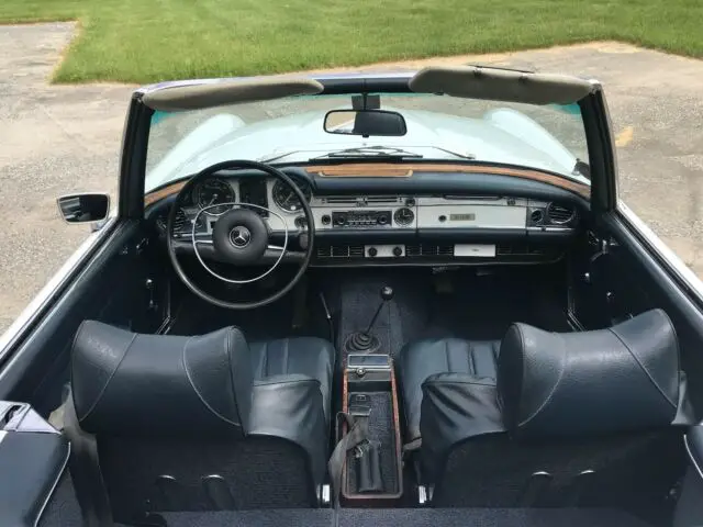 1971 mercedes-benz 280 sl matching number's, 4 speed, factory ac