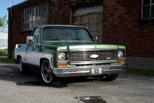 74 chevy c10 pro touring square body short bed pickup truck original low miles