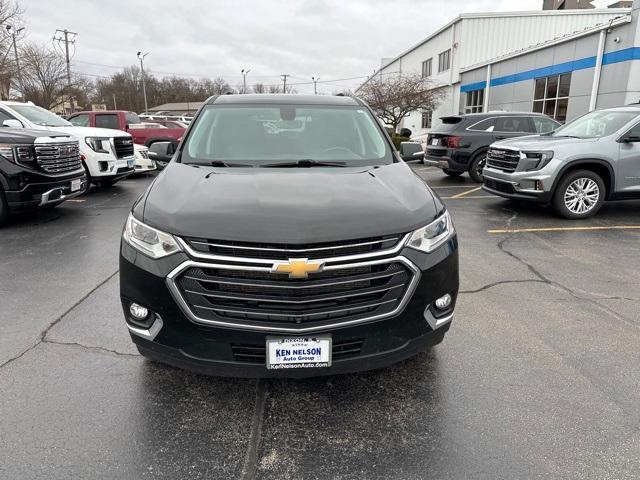2021 chevrolet traverse lt leather