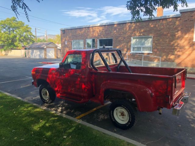 1979 ford f150 step side short bed 4x4 very original(no reserve)