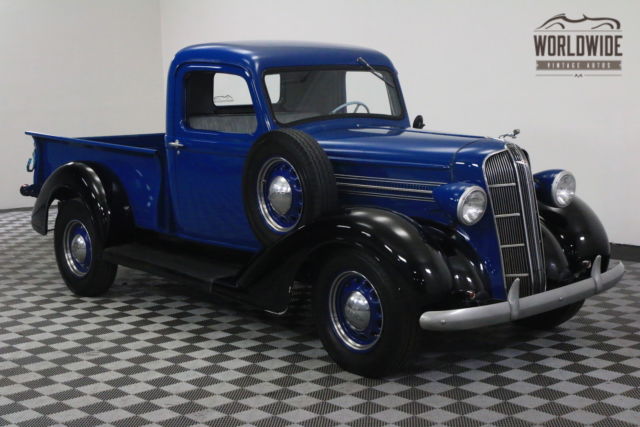 1936 blue dodge brothers pickup 1/2 ton very rare!