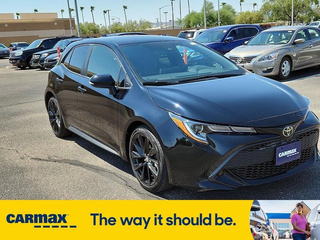 2020 toyota corolla hatchback se night shade