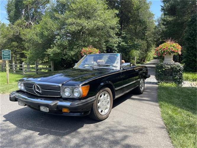 1987 mercedes-benz 560sl in arlington, virginia