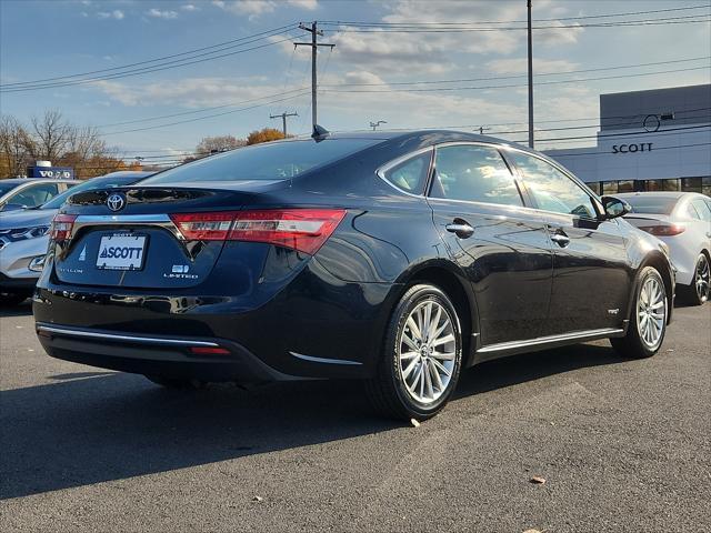 2018 toyota avalon hybrid limited