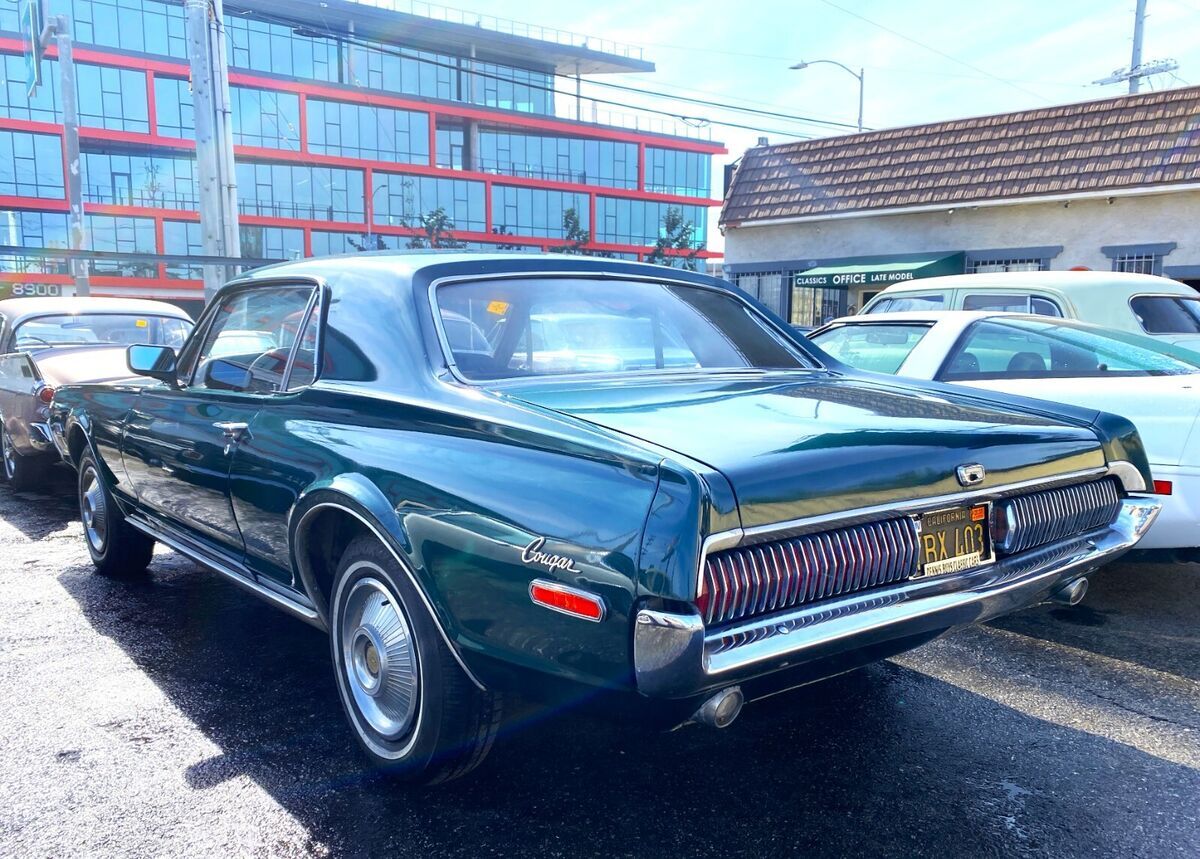 1968 mercury cougar one california owner