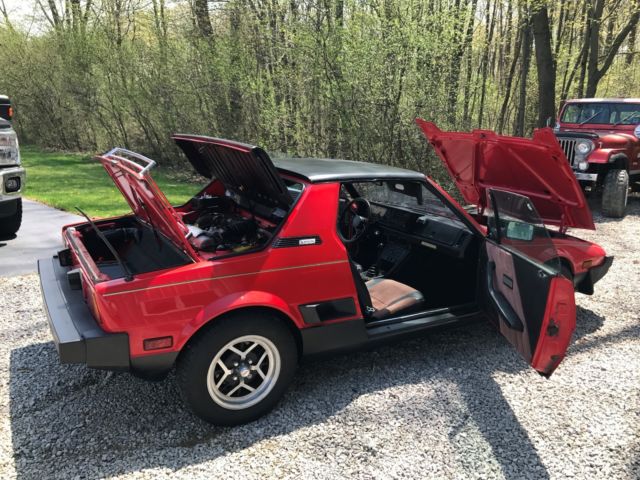 1986 fiat x 1/9 bertone
