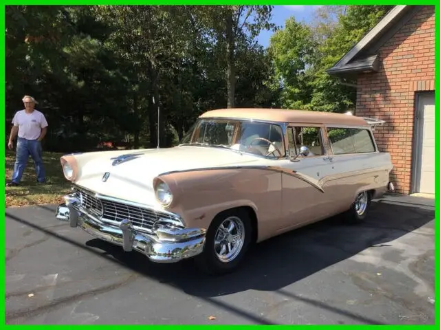 1956 ford parkland wagon ac 302 c4 automatic transmission garage kept