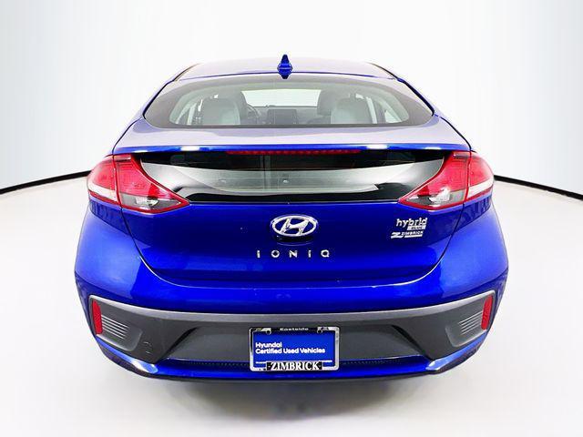 2022 hyundai ioniq hybrid blue