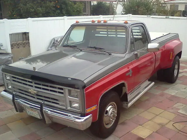 1986 chevy c-30 silverado dually single cab 1 ton 454 ci