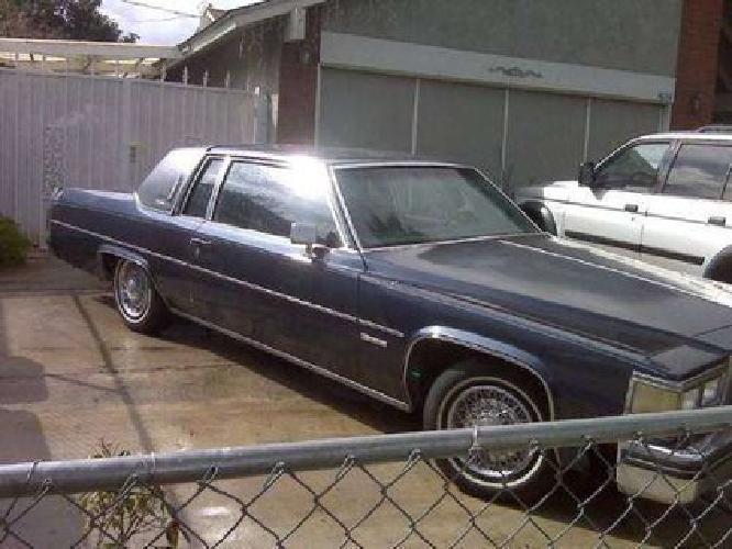 1983 cadillac coupe de ville in riverside, ca