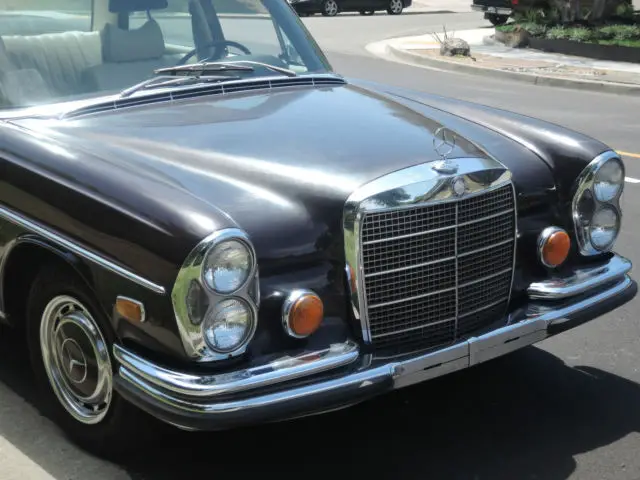 1973 meredes benz 280 se 4.5 moonroof 280se - w108