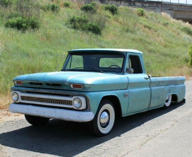 bagged pickup truck hot rod rat custom fleetside 1964 1963 1962 1966 c10 61 1960