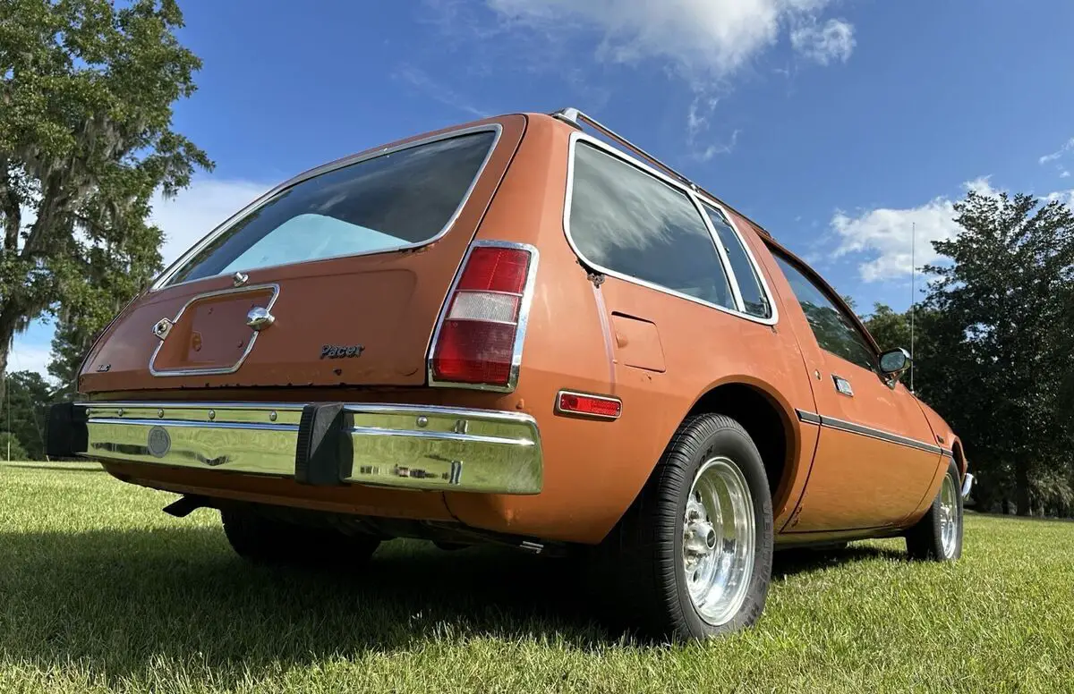 1977 amc pacer wagon orange