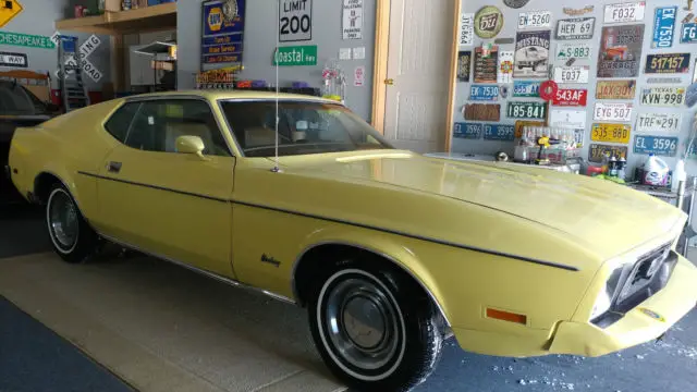 1973 ford mustang fastback a/c original motor and trans - heavily documented
