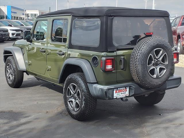 2021 jeep wrangler unlimited sport
